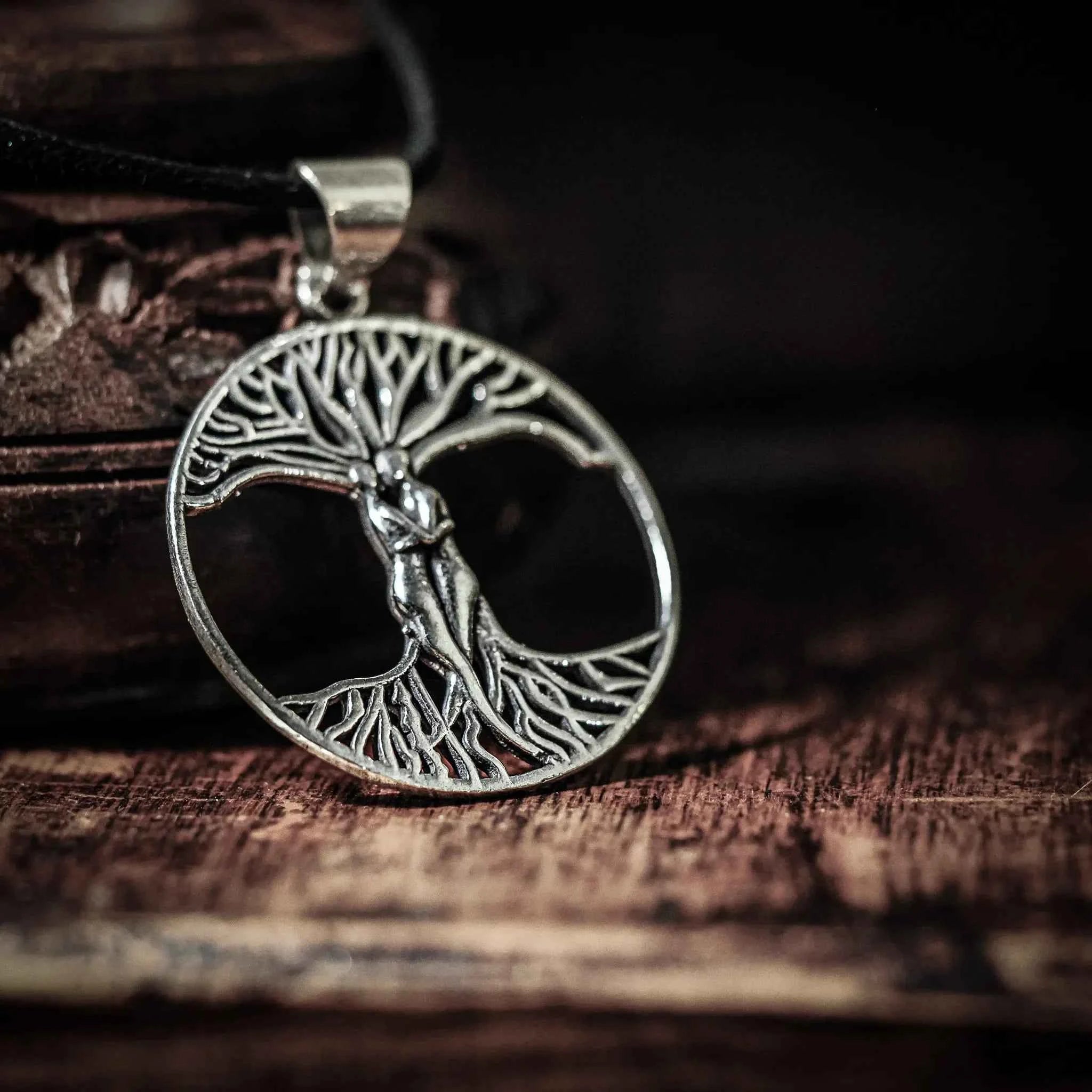 Amulett, Ask och Embla ur livets träd, stor.