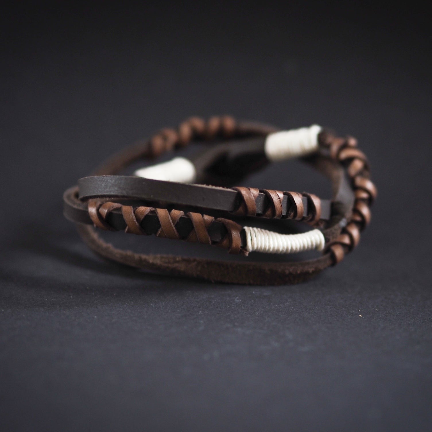 Freke White Viking Bracelet