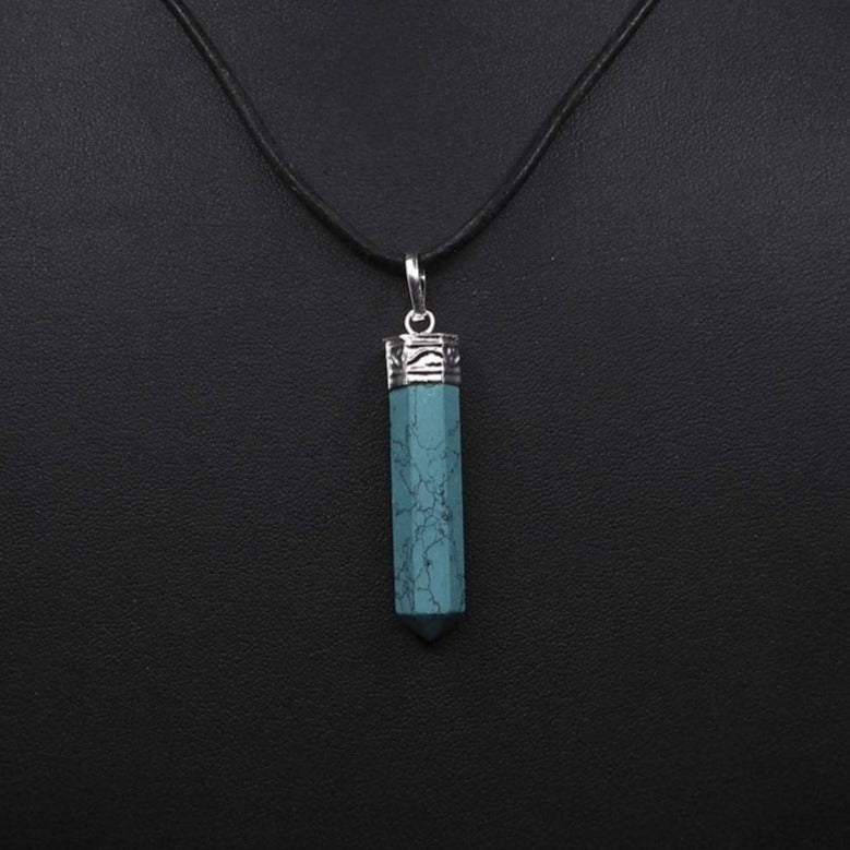 Stone pendant, "Turquoise"