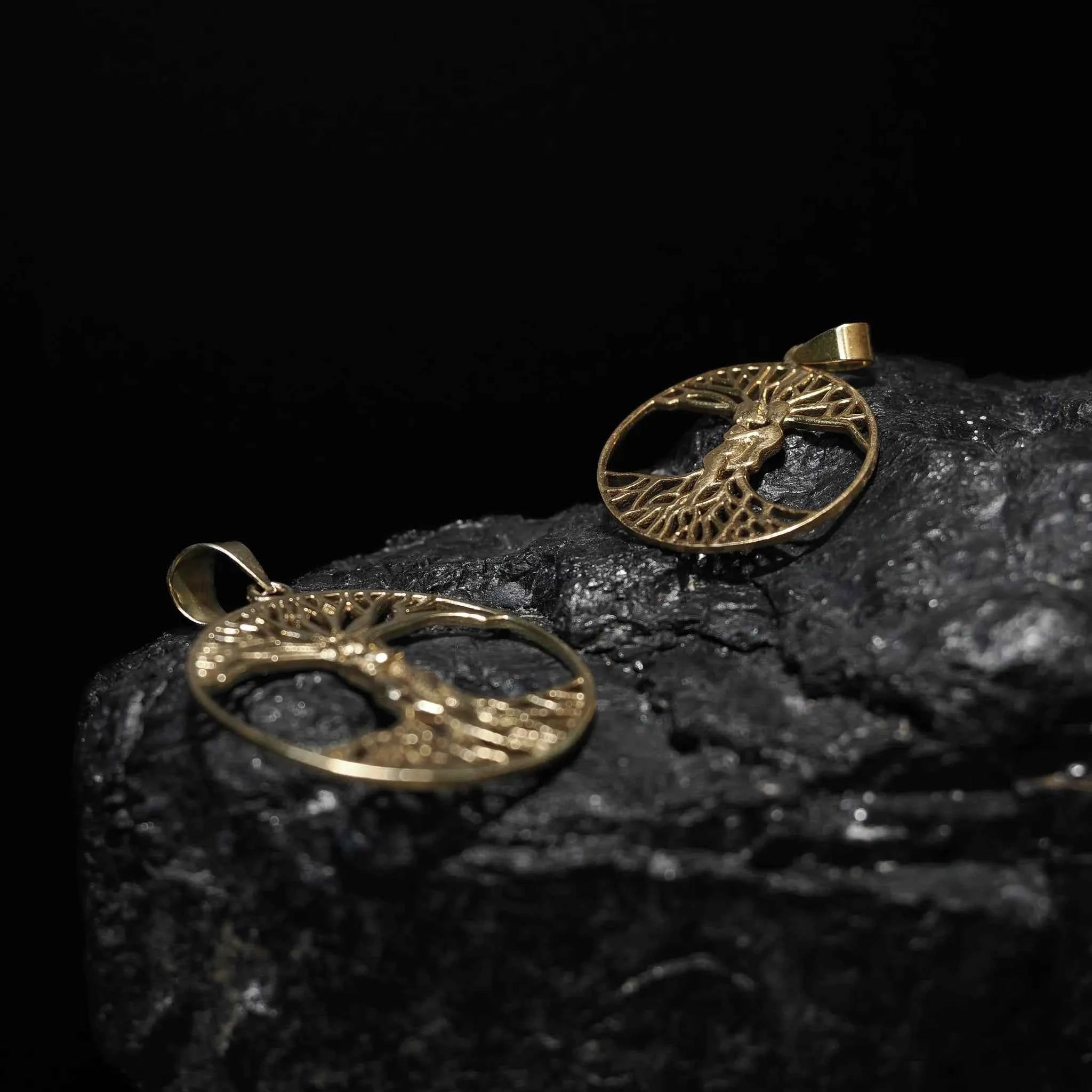 Amulett, Ask och Embla ur livets träd, stor.