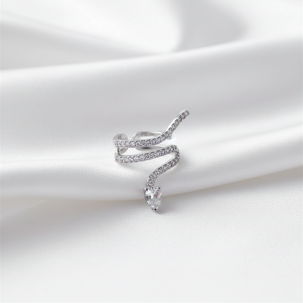 Earcuff smycke utan bländning