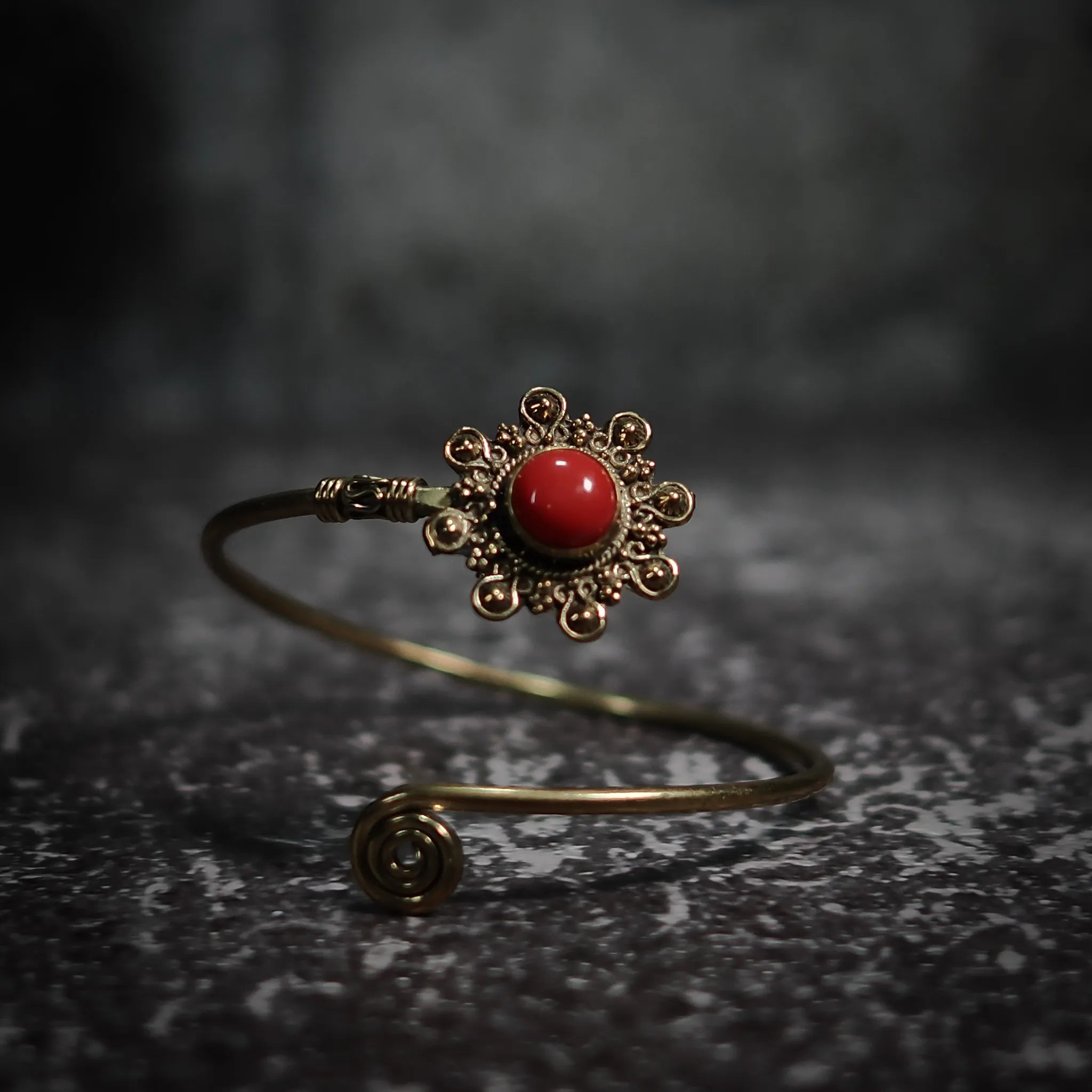 Armband Sol, med halvädelsten