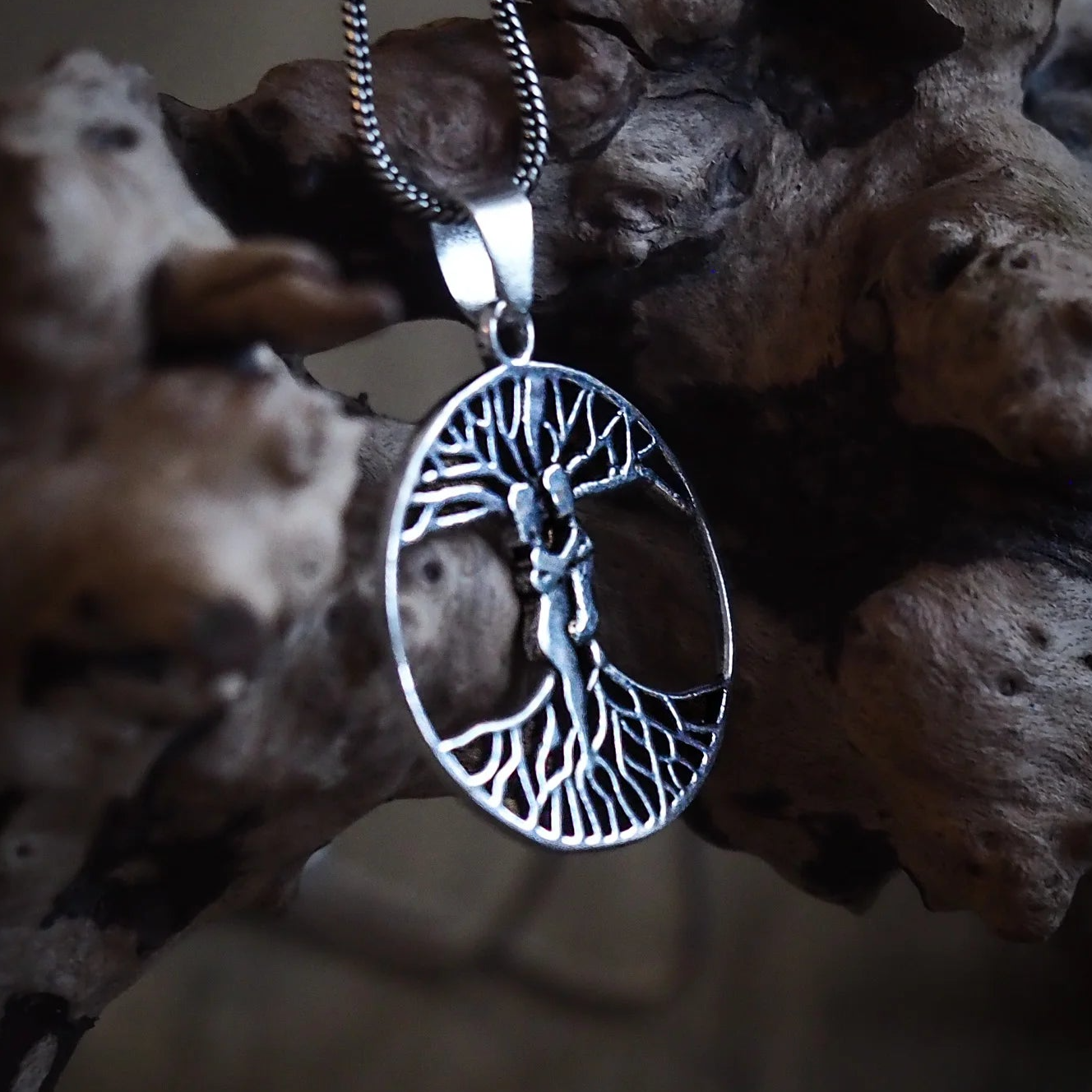 Amulett, Ask och Embla ur livets träd, liten.