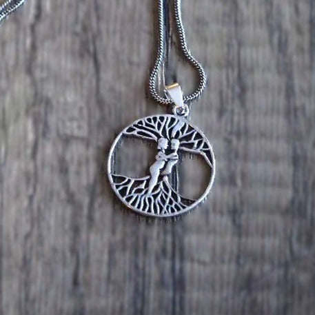 Amulett, Ask och Embla ur livets träd, liten.