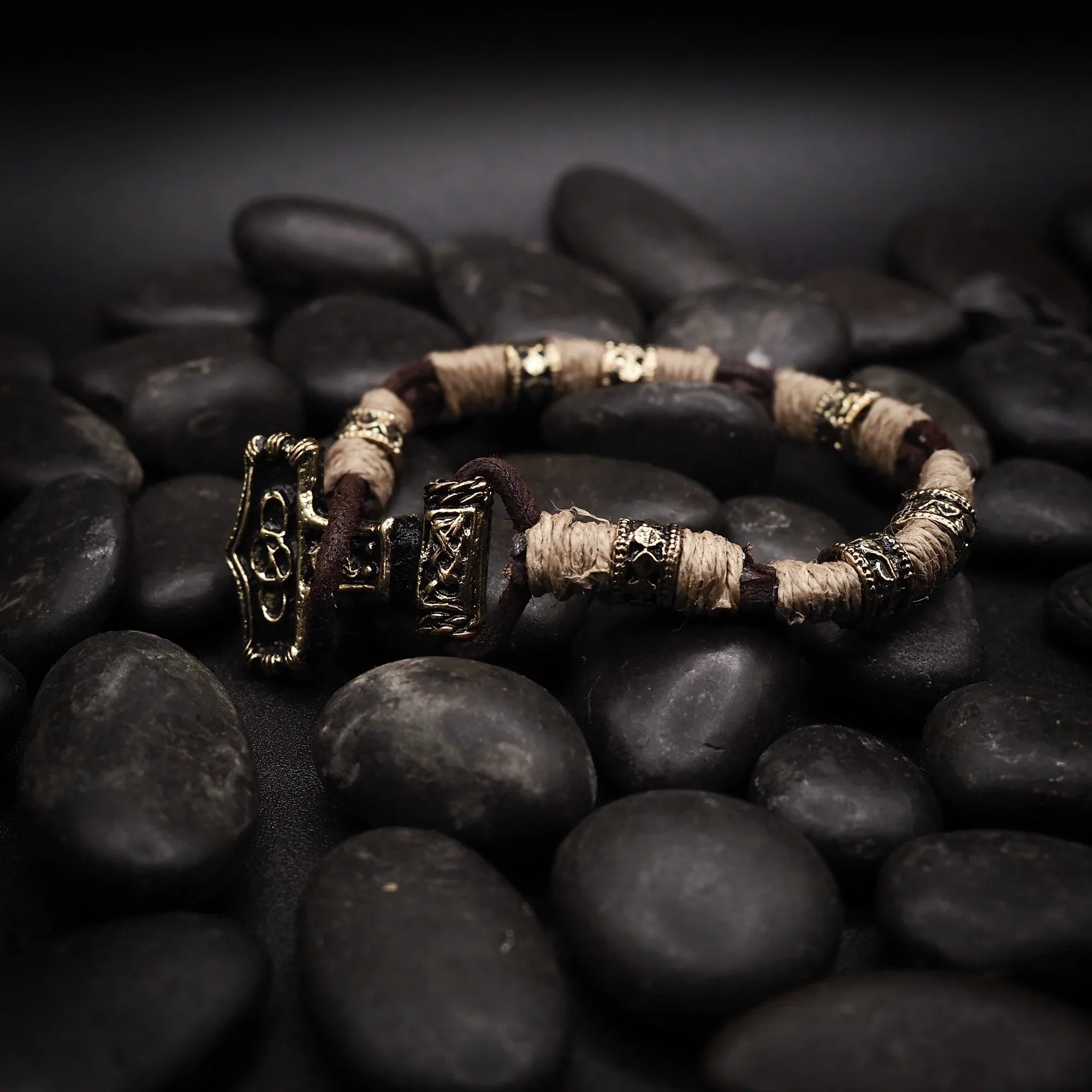 Bracelet with Thor's Hammer attachment