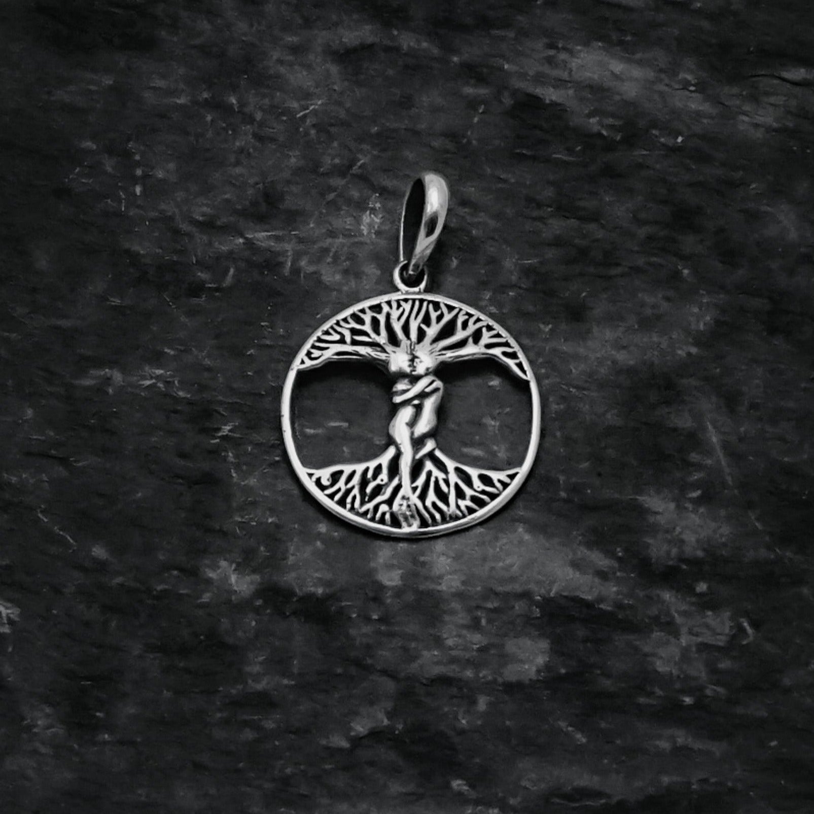 Amulett, Ask och Embla ur livets träd, liten.