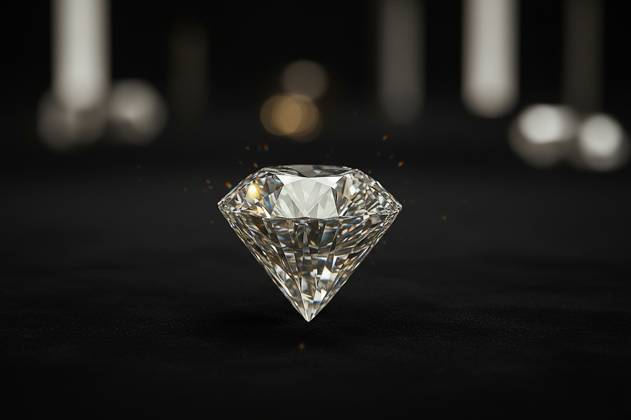 Elegant professionell diamantbild