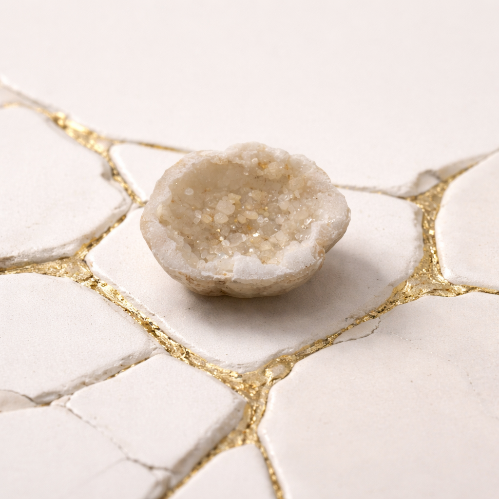Bergkrystall Geode